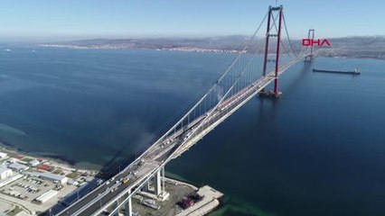 1915 ÇANAKKALE KÖPRÜSÜ, 26 ŞUBAT'TA HİZMETE AÇILIYOR