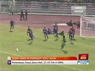 Kedah mara ke suku akhir Piala FA