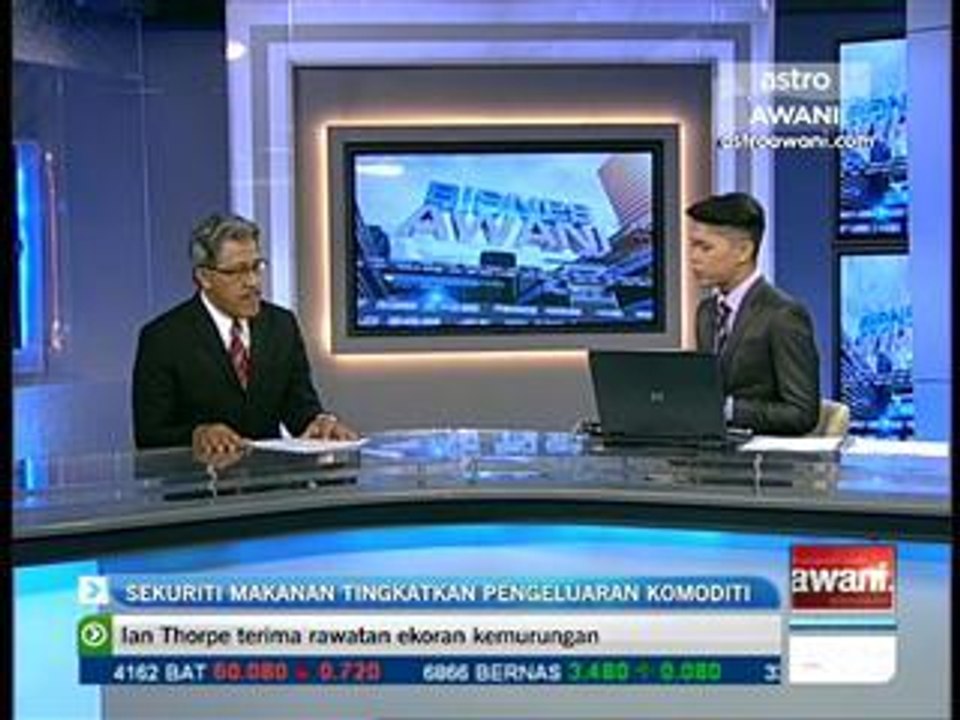 Sekuriti makanan tingkatkan pengeluaran komoditi