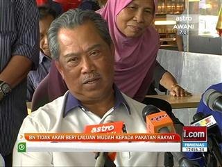 BN tidak akan beri laluan mudah kepada Pakatan Rakyat