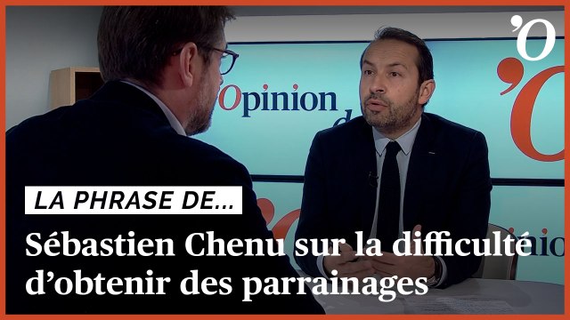 Sébastien Chenu (RN): «Les maires subissent des pressions, c’est compliqué d’obtenir des parrainages»