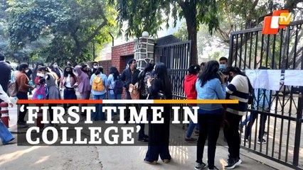 Download Video: Offline Classes Resume: DU Students React To College Reopening