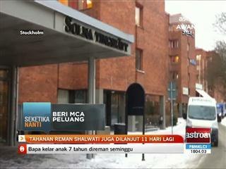 Tahanan reman Shalwati juga dilanjut 11 hari lagi