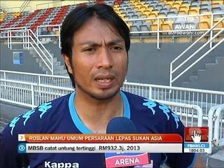 Roslan umum persaraan lepas Sukan SEA