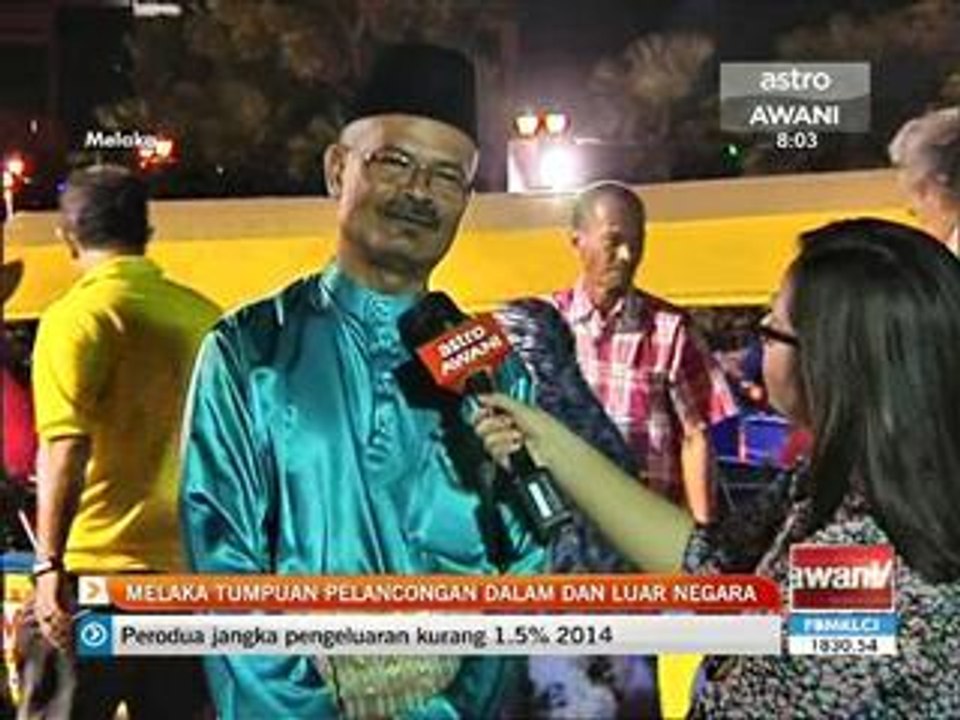 Melaka tumpuan pelancongan dalam dan luar negara