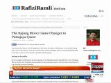 Rafizi Ramli mohon maaf