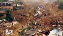 Tanah Longsor di Rio De Janeiro Brasil Menewaskan 94 Orang