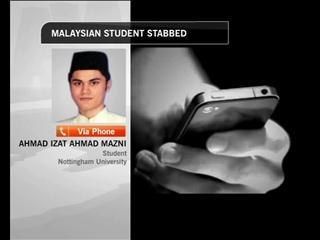 Malaysian student stabbed (9)