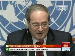 Rundingan damai Syria di Geneva