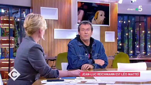 Avec émotion, Jean-Luc Reichmann évoque sa chienne Donna, qui a tourné dans la série Léo Mattéï :
