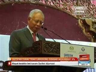 Kutipan cukai tidak langsung disasar meningkat 9%