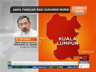 Garis panduan bagi hukuman murid