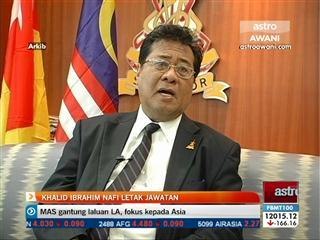 Khalid Ibrahim nafi letak jawatan
