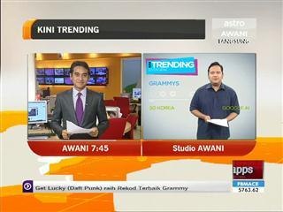 Grammy Awards trending di media sosial