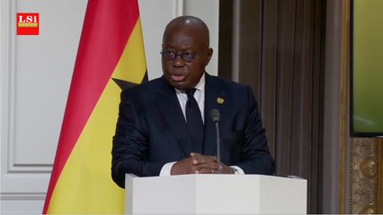 Sahel : extrait de Nana Akufo Addo lors de la conférence de presse sur l'engagement de la France