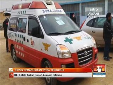 Krisis kemanusiaan Syria disifatkan terburuk