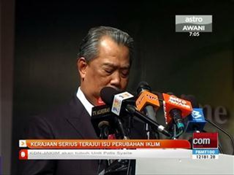 Kerajaan serius terajui isu perubahan iklim