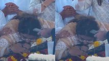 Bappi Lahiri funeral: बेटी  Reema ने पापा Bappi को आखिरी बार ऐसे किया Kiss; Video | FilmiBeat