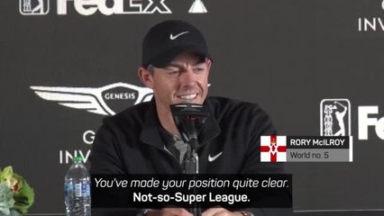 McIlroy sees 'not-so-Super League' as 'massive risk'