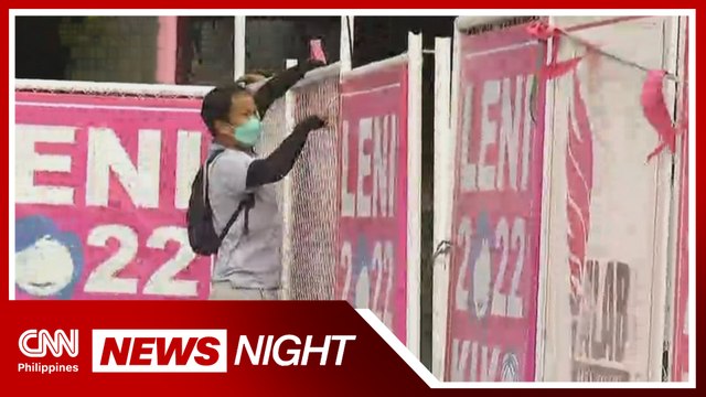 Robredo campaign insists illegal to remove campaign materials in private property