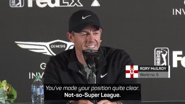 McIlroy sees 'not-so-Super League' as 'massive risk'