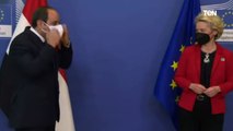الرئيس عبدالفتاح السيسي يلتقي رئيسة المفوضية الأوروبية 