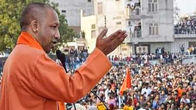 CM Yogi addresses rally in Jhansi, Watch Nonstop 100