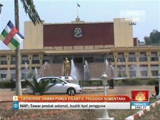 Catherine Samba Panza dilantik presiden sementara