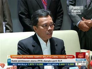 Dakwaan Giat MARA jadi tempat latih UMNO tidak benarDakwaan Giat MARA jadi tempat latih UMNO tidak benar,