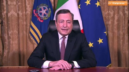 Draghi "Con il Recovery Plan più investimenti al Sud"