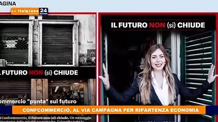 Confcommercio, al via campagna per ripartenza economia