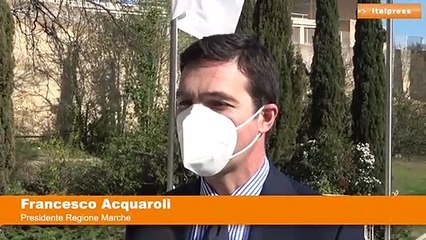 Covid, Acquaroli "Le Marche restano in zona rossa"