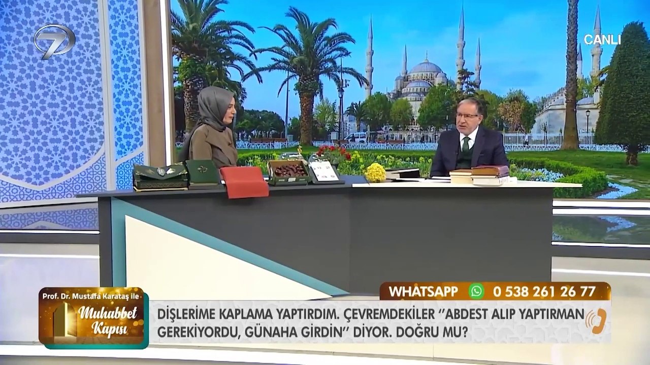 Diş kaplatmadan önce abdest alınması gerekir mi? Prof. Dr. Mustafa Karataş açıklıyor