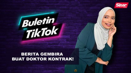 Berita gembira buat doktor kontrak!