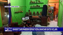 Usaha Komidi Putar Terdampak Pandemi, Ade Kurnia Putar Otak Manfaatkan Batok Kelapa untuk Kerajinan!