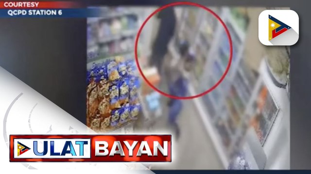 POLICE REPORT: Panloloob sa convenience store sa QC, huli sa CCTV; Staff ng tindahan, nakahingi ng tulong sa mga tao sa labas ng tindahan