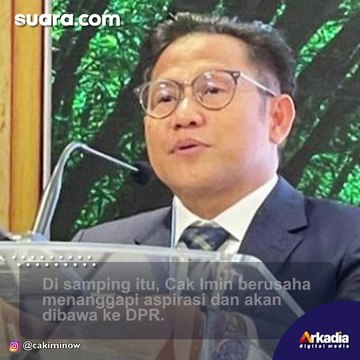 Soal Aturan JHT, Cak Imin: Namanya Jaminan Hari Tua, Ya Dapatnya di Hari Tua
