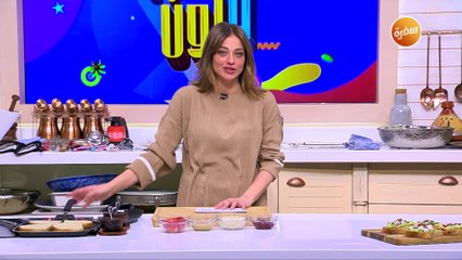 توست بزبدة الفول السوداني و الفراولة | مروة مهنى