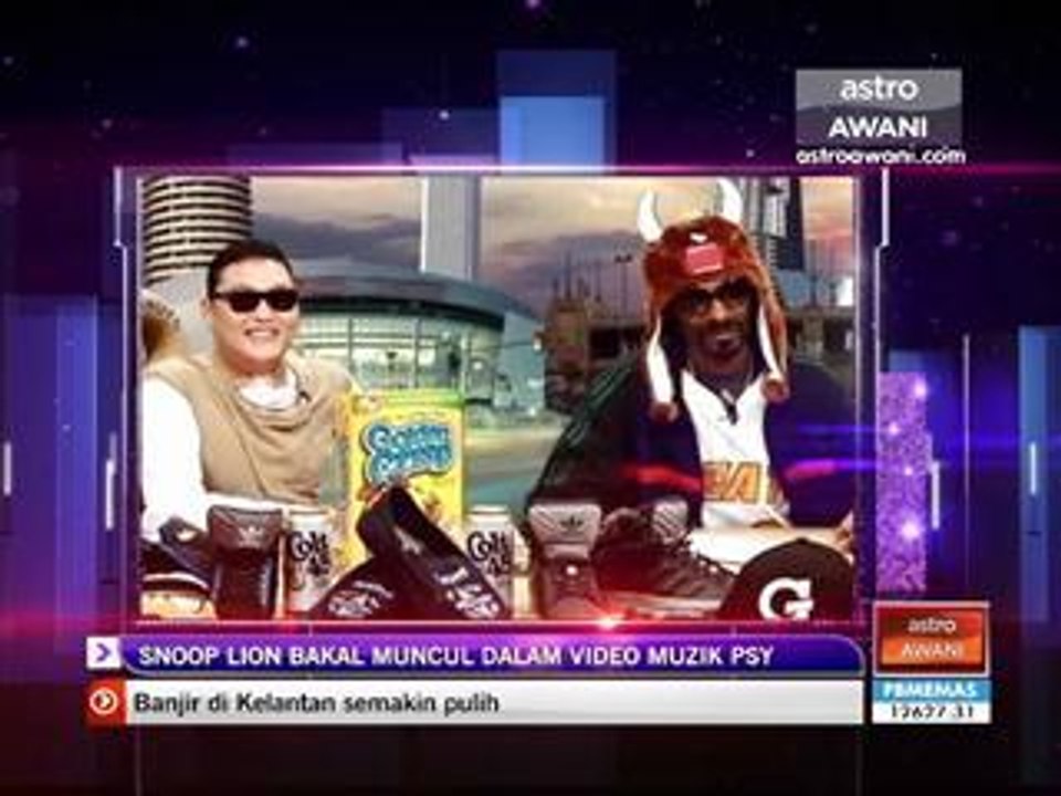 Snoop Lion bakal muncul dalam video muzik PSY