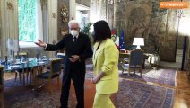 Mattarella riceve Pausini 