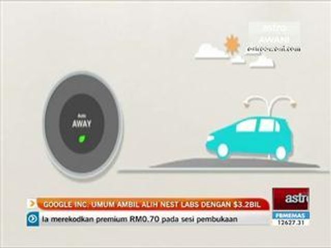 Google Inc. umum ambil alih Nest Labs dengan $3.2 bilion