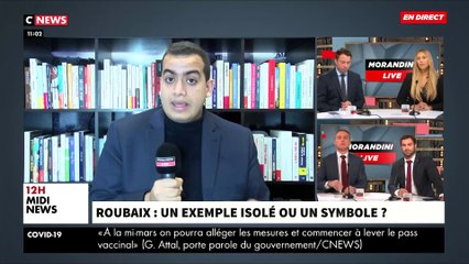 Roubaix - Amine, qui avait témoigné sur M6, accusé dans "Morandini Live" de changer son discours: "Vous ne dites plus la même chose qu'il y a un mois" - VIDEO