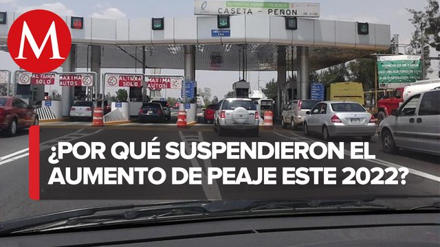 Capufe echa para atrás incremento en casetas del Estado de México