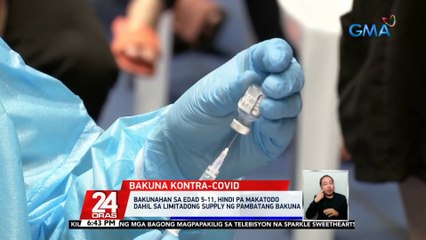Usec. Cabotaje: Extended na round 3 ng bayanihan bakunahan, matumal pa rin | 24 Oras