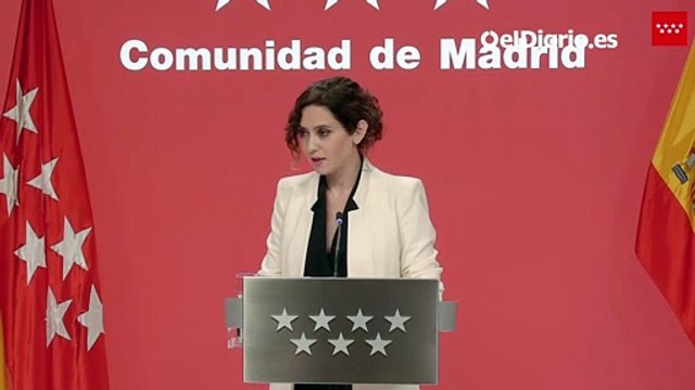 Ayuso acusa al entorno de Casado de perseguirla de forma cruel por querer presentarse a dirigir el PP regional