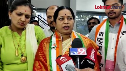 गुंडाच्या पत्नीचा राष्ट्रवादी काँग्रेसमध्ये प्रवेश