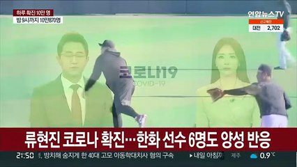 류현진 코로나 확진…한화 선수 6명도 양성 반응