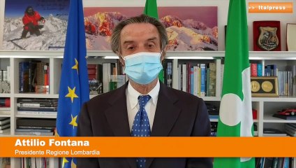 Download Video: Fontana “Ufficiale, Lombardia in zona gialla da lunedì”