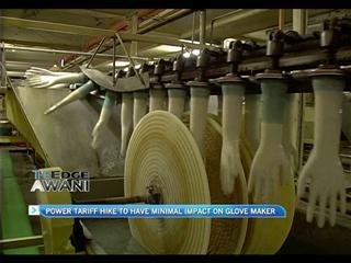 Power tariff hike to have minimal impact on glove maker