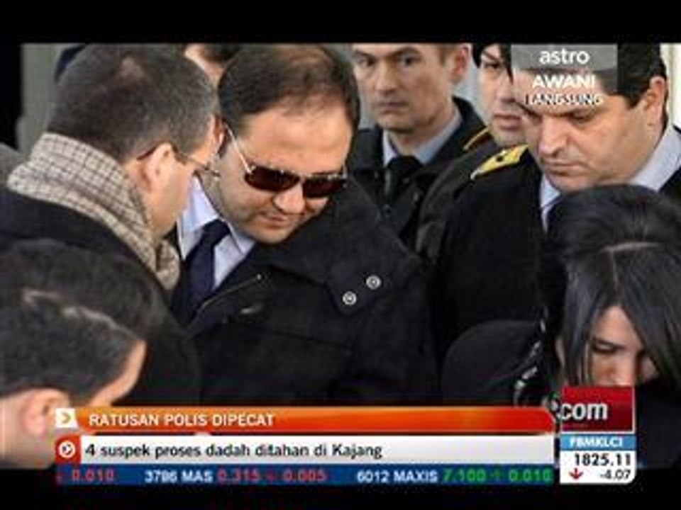 Ratusan polis dipecat